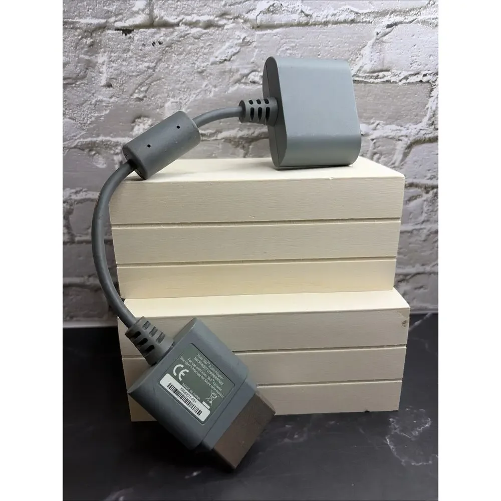 Original OEM Microsoft Xbox 360 Audio Adapter - Mint